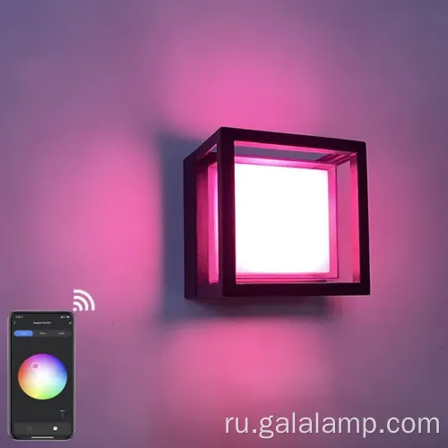 Современный граффити Умный наружный стена светильника